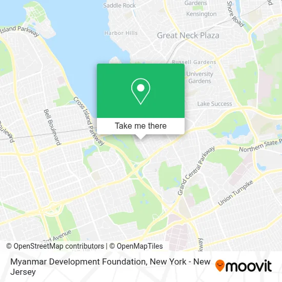 Myanmar Development Foundation map