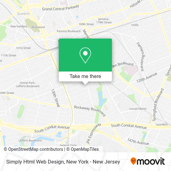 Simply Html Web Design map