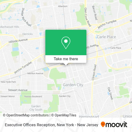 Executive Offices Reception map