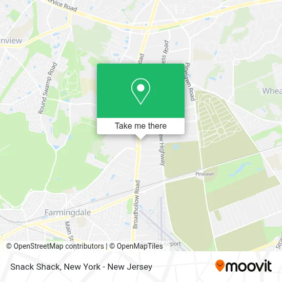 Snack Shack map