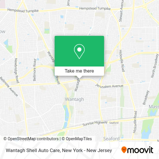 Wantagh Shell Auto Care map