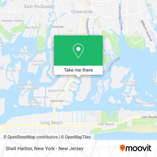 Shell Harbor map