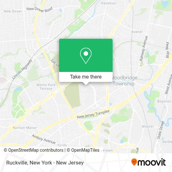 Ruckville map