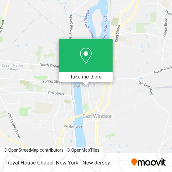 Royal House Chapel map