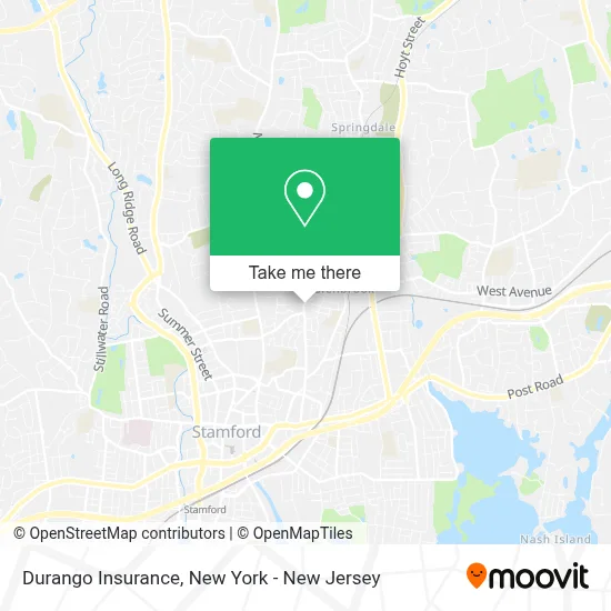 Durango Insurance map