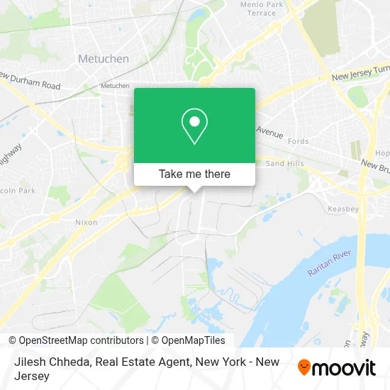 Jilesh Chheda, Real Estate Agent map