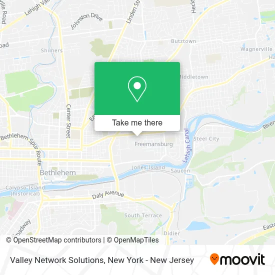 Valley Network Solutions map