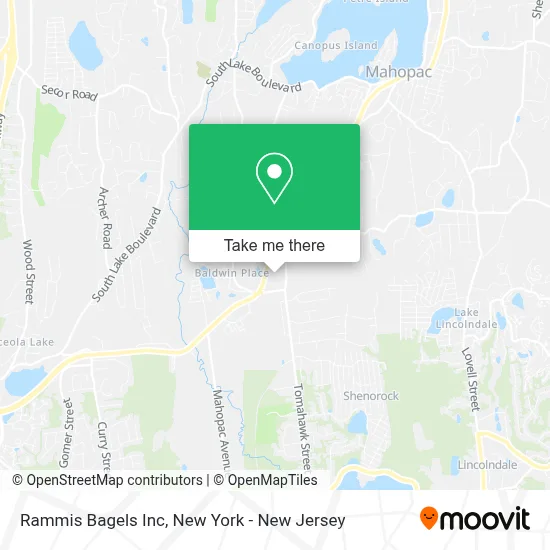 Rammis Bagels Inc map
