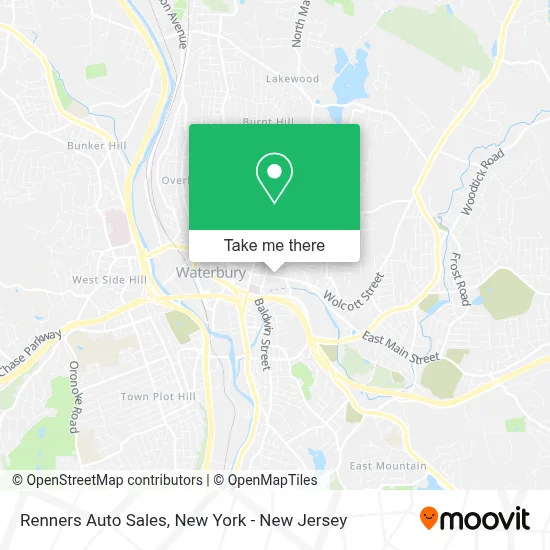 Renners Auto Sales map