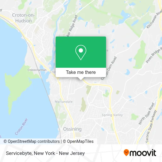 Servicebyte map
