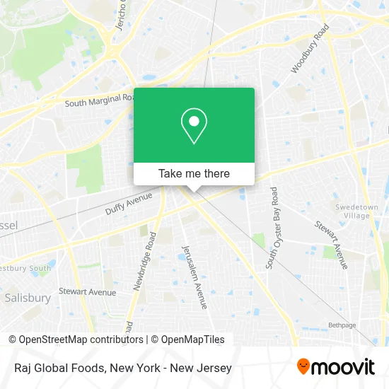 Raj Global Foods map