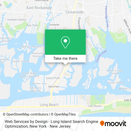 Web Services by Design - Long Island Search Engine Optimization map