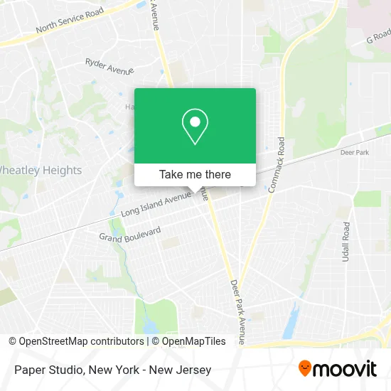 Paper Studio map
