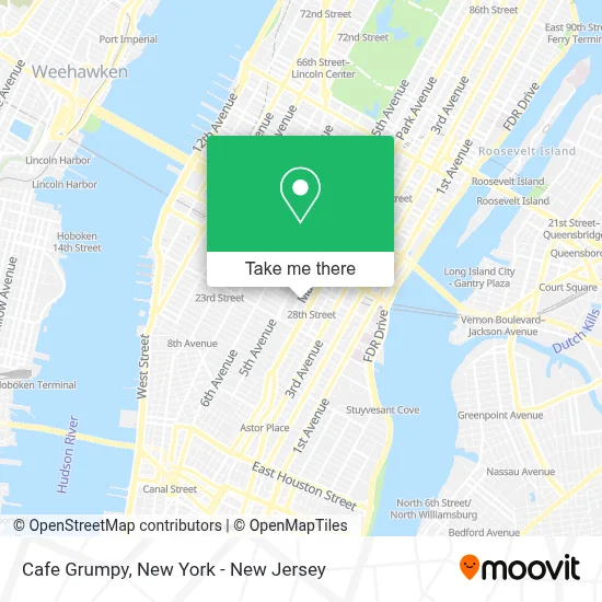 Cafe Grumpy map
