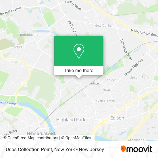 Usps Collection Point map