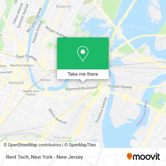 Rent Tech map