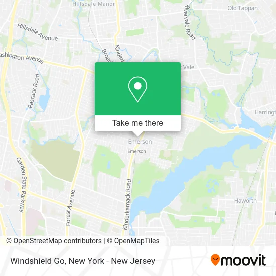 Windshield Go map
