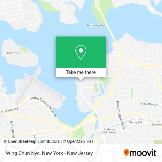 Wing Chun Nyc map