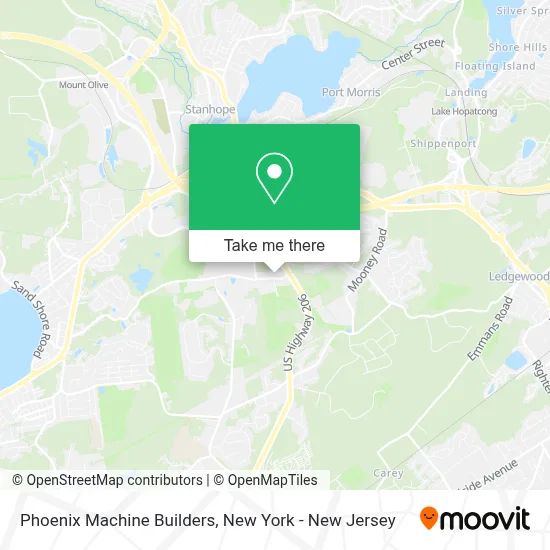 Phoenix Machine Builders map