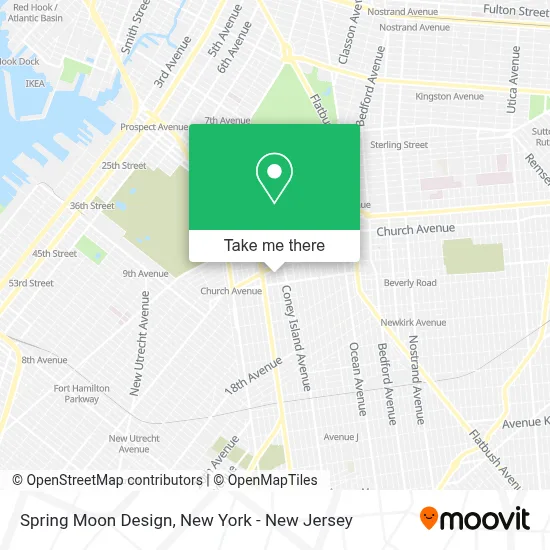Spring Moon Design map