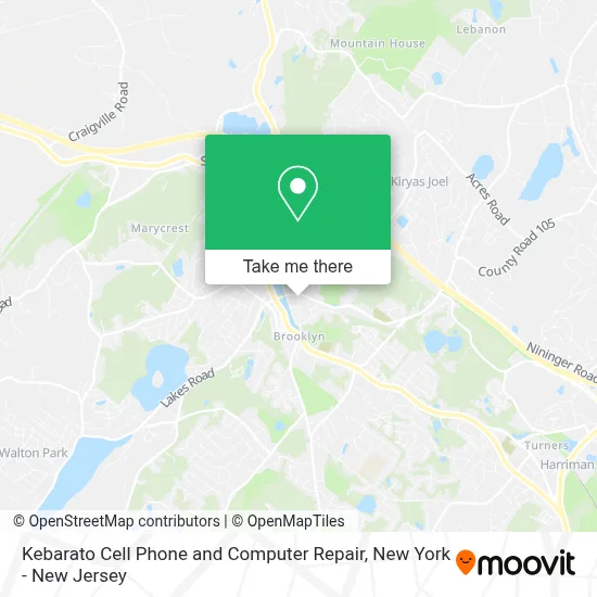 Kebarato Cell Phone and Computer Repair map