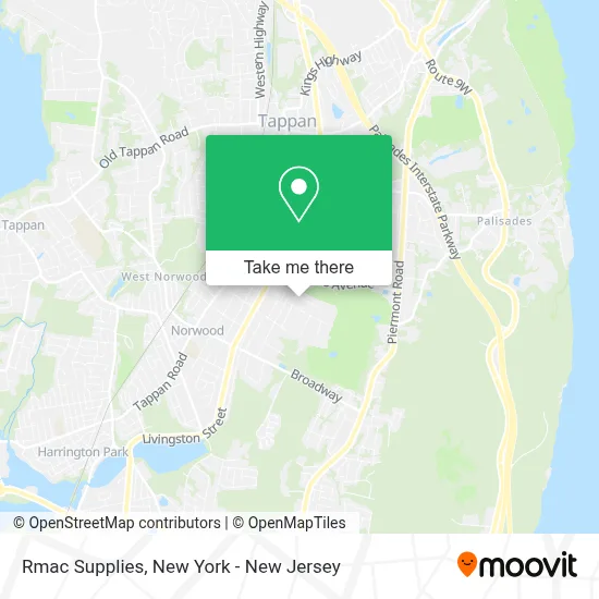 Rmac Supplies map