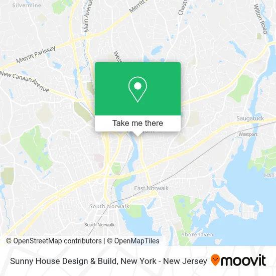 Sunny House Design & Build map