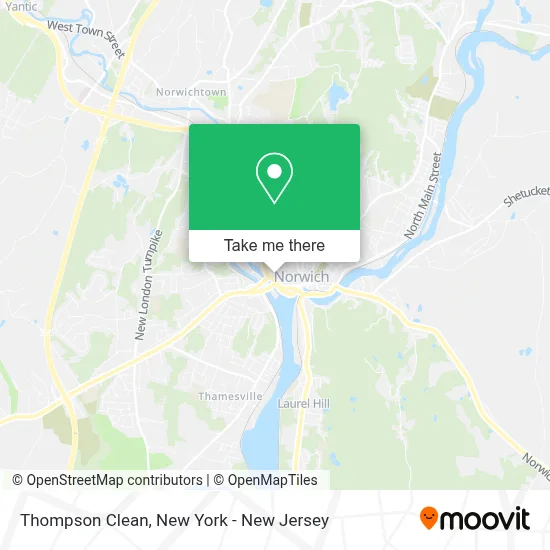 Thompson Clean map