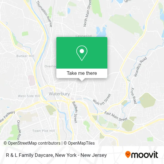 R & L Family Daycare map