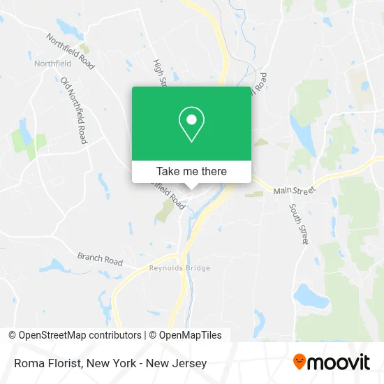 Roma Florist map