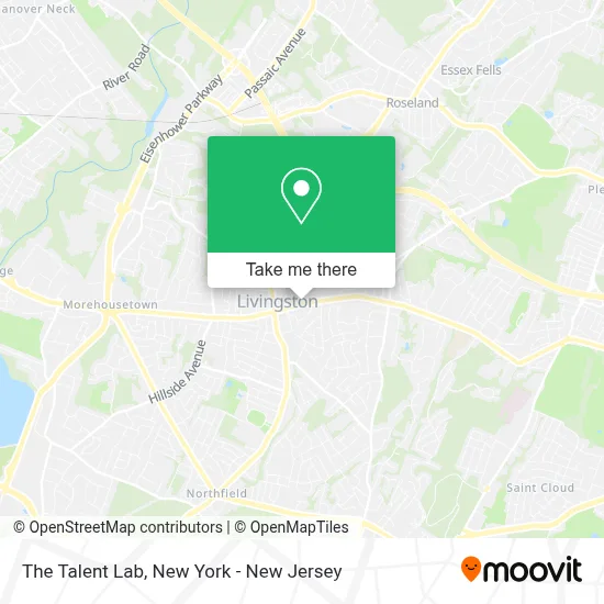The Talent Lab map