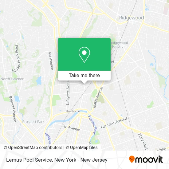 Lemus Pool Service map