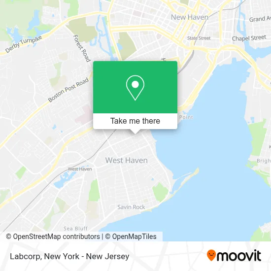 Labcorp map