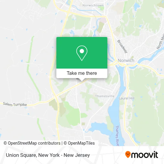 Union Square map
