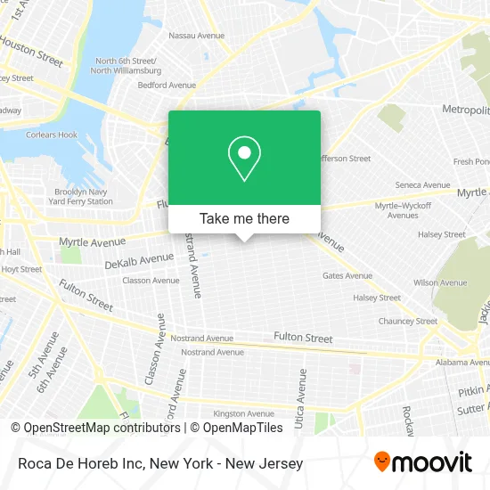 Roca De Horeb Inc map