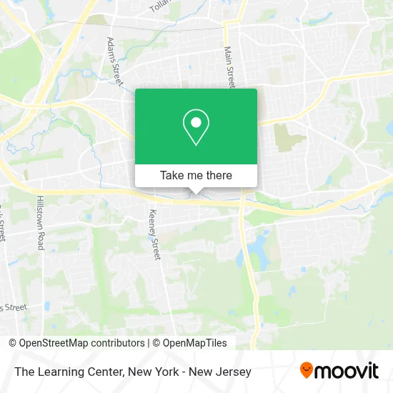 The Learning Center map