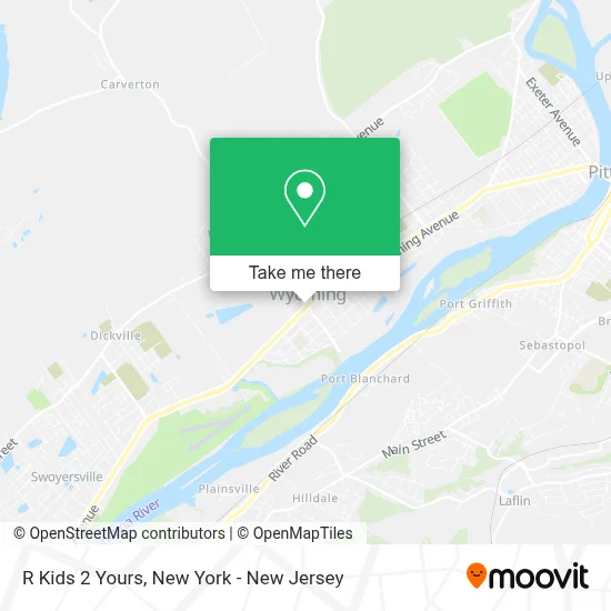 R Kids 2 Yours map