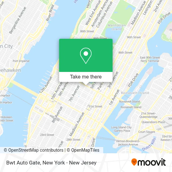 Bwt Auto Gate map