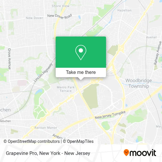 Grapevine Pro map