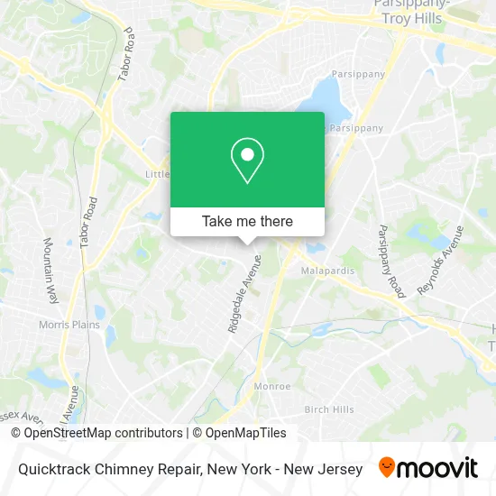 Quicktrack Chimney Repair map