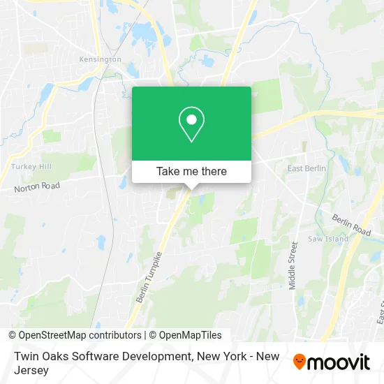 Twin Oaks Software Development map
