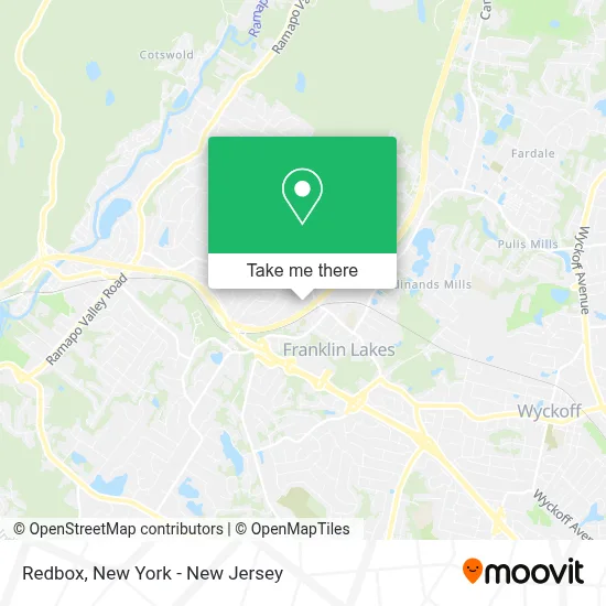 Redbox map