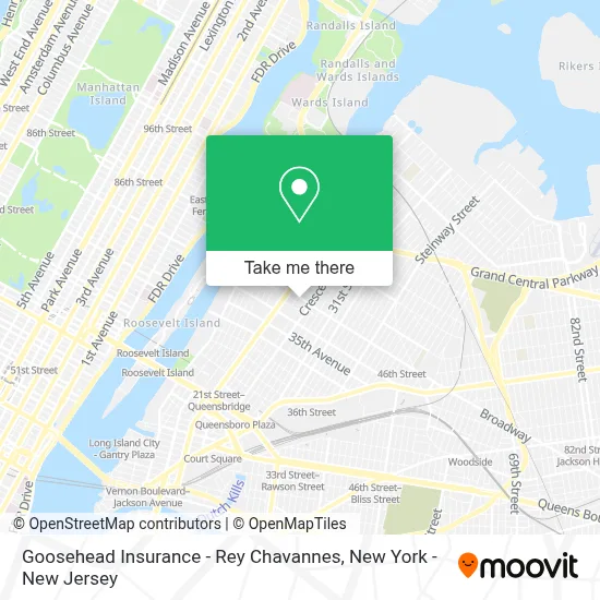 Goosehead Insurance - Rey Chavannes map