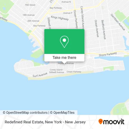 Redefined Real Estate map