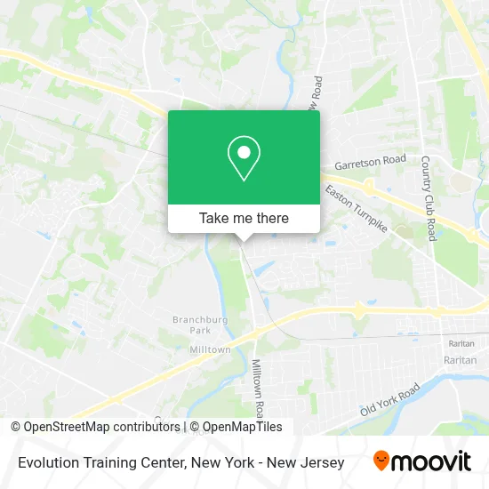 Evolution Training Center map