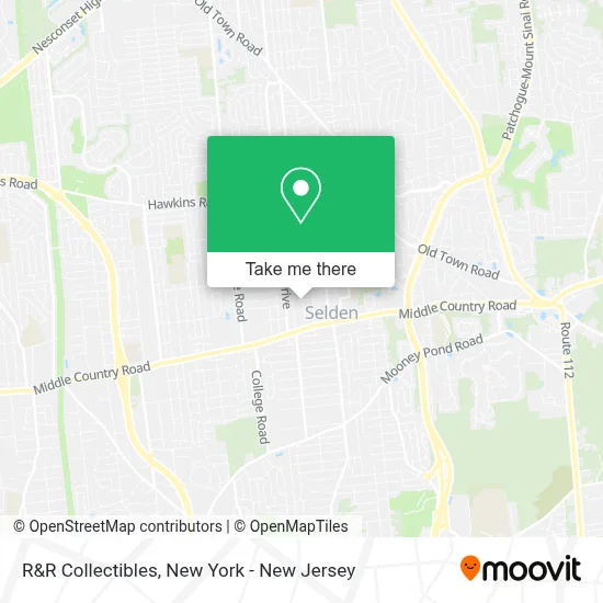 R&R Collectibles map
