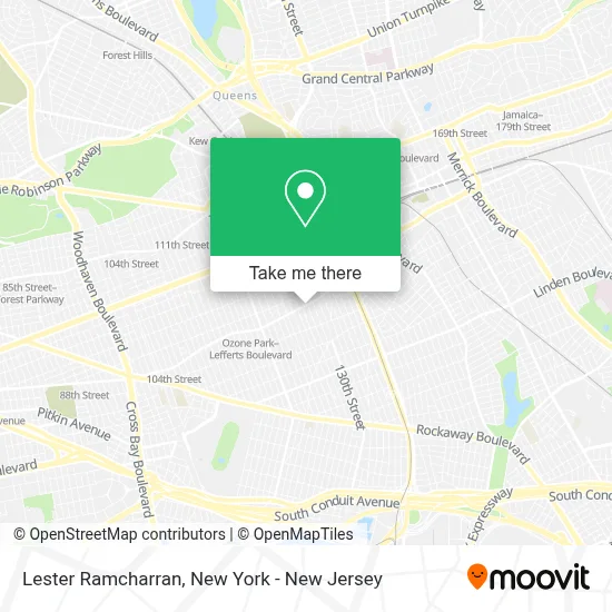 Lester Ramcharran map