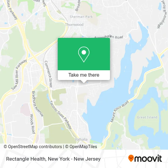 Rectangle Health map