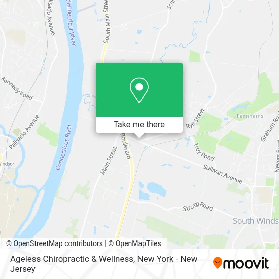 Ageless Chiropractic & Wellness map