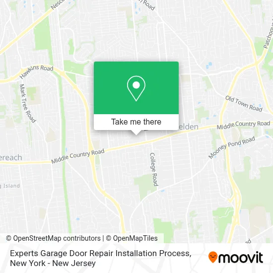 Experts Garage Door Repair Installation Process map